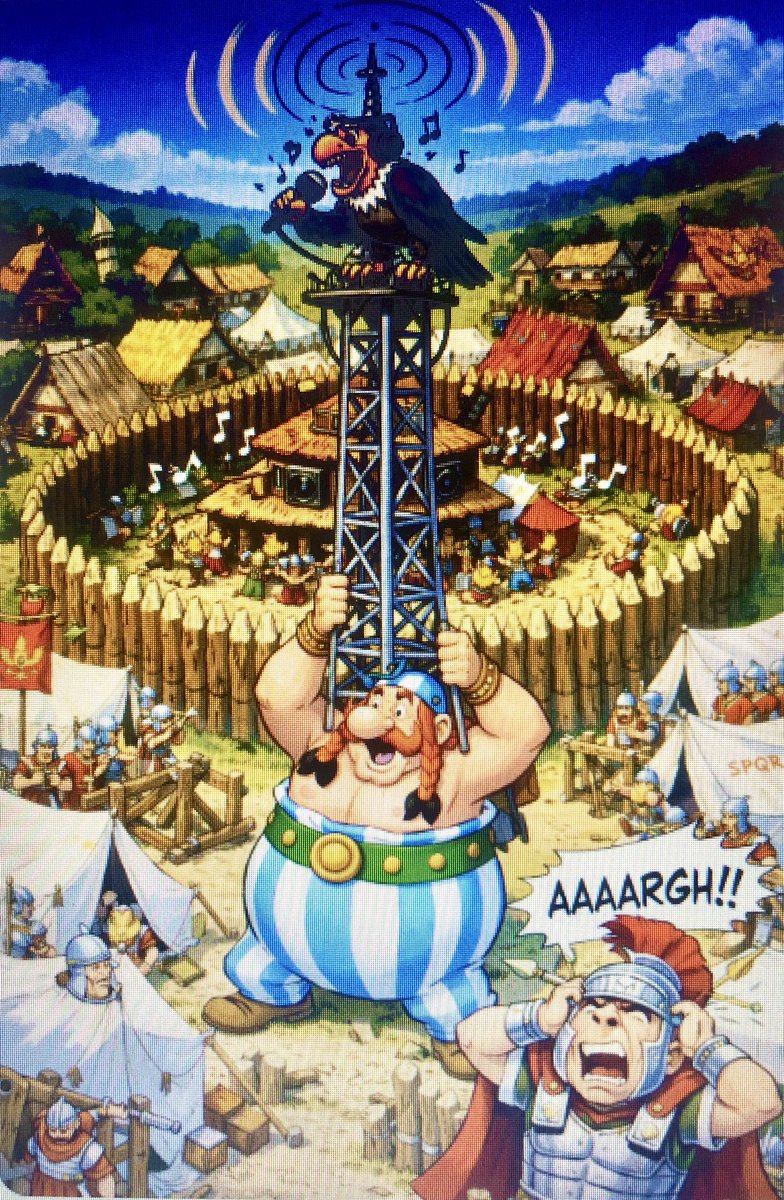 Het zou zo maar Falcon Radio kunnen zijn? 🤣