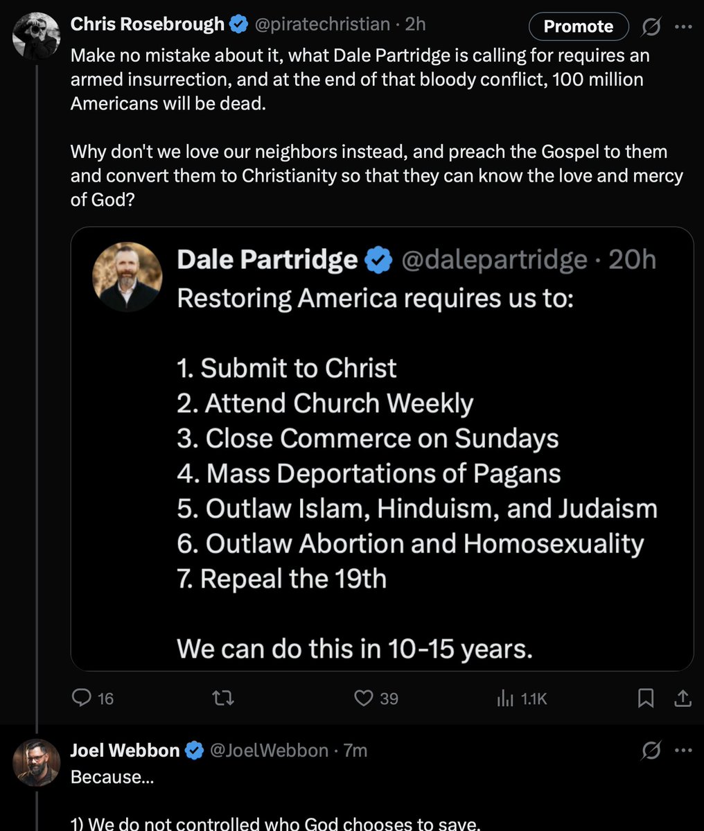 piratechristian's tweet image. I have officially accused Joel Webbon of fomenting insurrection and rebellion.