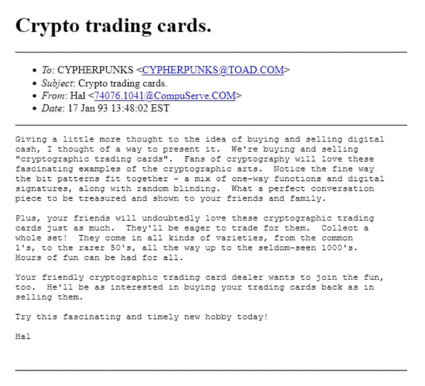 Happy Crypto Trading Cards Day!