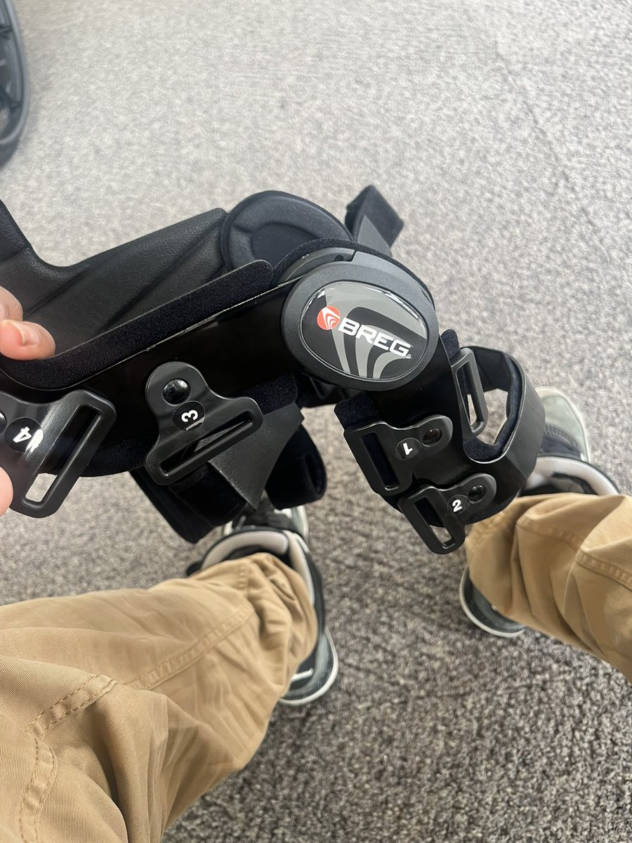 MotionTo5344's tweet image. “Got my ACL brace today. Ready to play again.”
@MissLou365 @CoachMarshall @MGCCCBulldogs @gulf_coaches @CoLinFootball @SWCCSpartans 
@smccfootball  @SMCC_Athletics