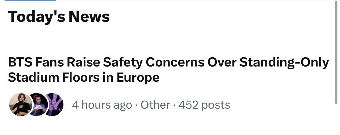 Delulu_BAP's tweet image. Euro Army get a grip. Standing pit isn’t a safety issue &amp;amp; you sound entitled. It also unfairly paints 875 as negligent when they’re not. 
Some countries don’t even get concerts, yet you’re acting like standing pit is personal injustice or human right violation! Do better!