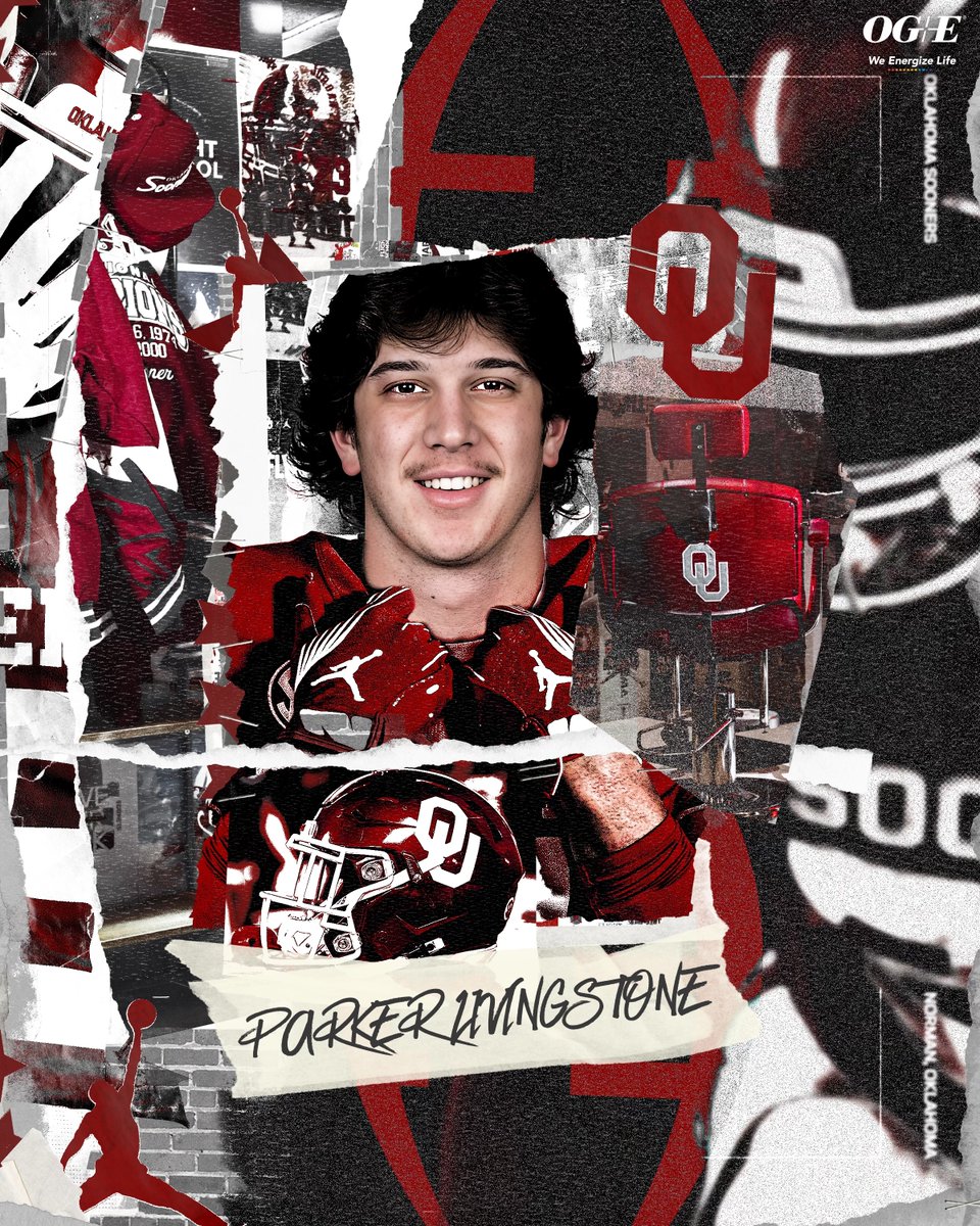 OU_Football's tweet photo. Welcome to Norman, @ParkerL06 📍

Team 132 | @OGandE https://t.co/1WyDh5FEZS