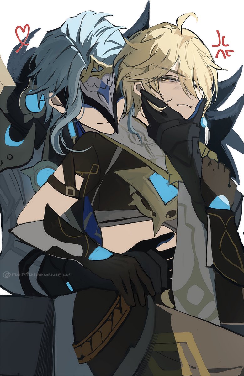 nontamewmew's tweet image. 仲良く協力…? (ドト空　#dottother