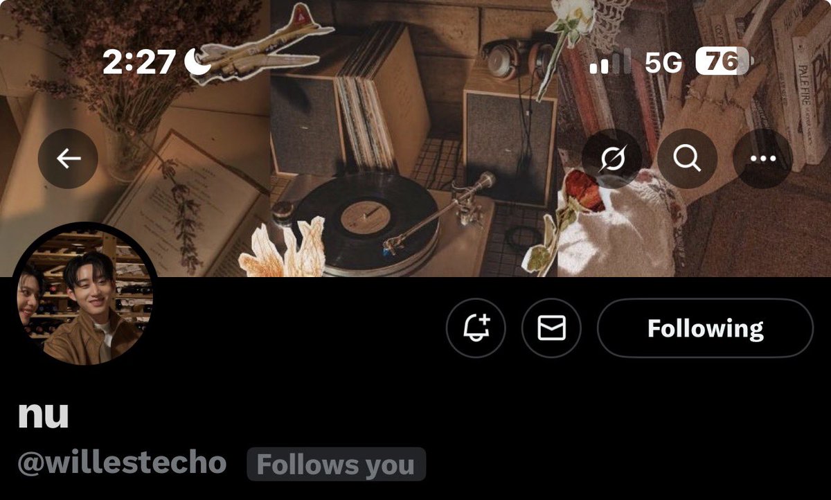 willestbloom's tweet image. matching with my sayang @willestecho 🤎