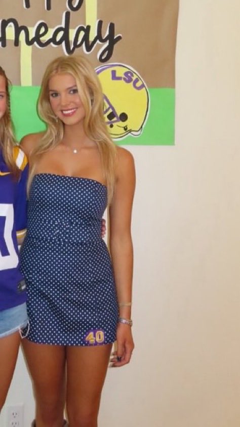 Thecampushottie's tweet image. Landry Kiffin | LSU 💜