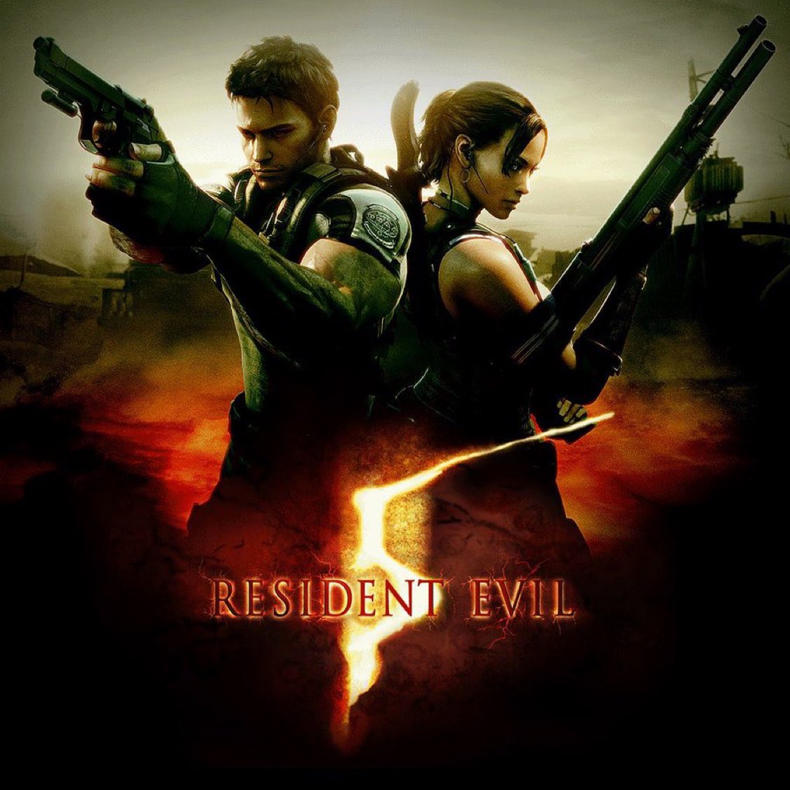 TheGameVerse's tweet photo. 🚨 RUMOUR: Resident Evil 5 Remake rumoured to be officially announced soon. 

Probably on Resident Evil’s 30th Anniversary https://t.co/vgbsV6bpMo