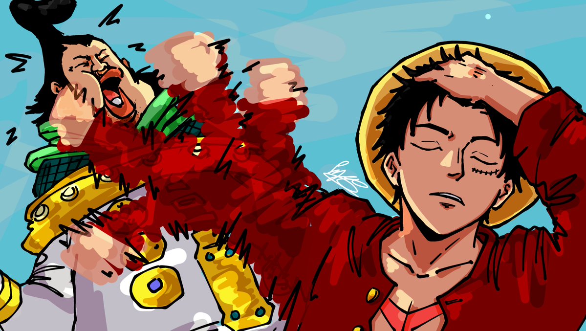Toji_Feet_Lover's tweet image. Don't ruin it with AI slop
#digitalartwork #ONEPIECE