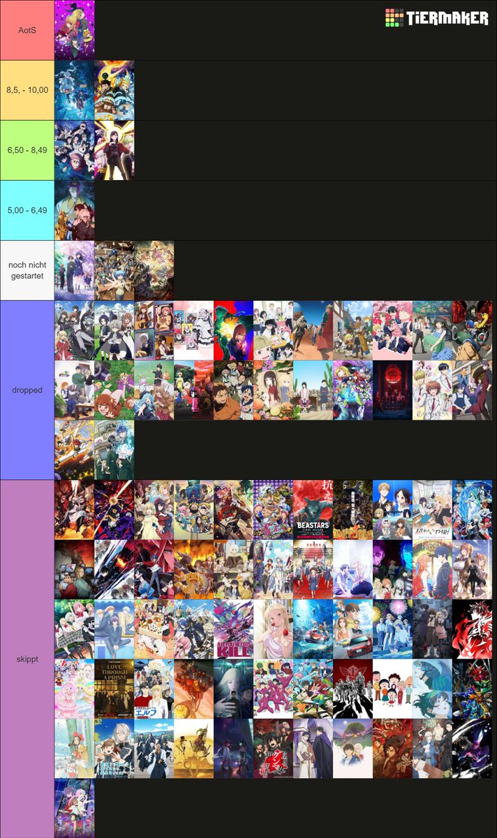 Timo__P's tweet image. Hier mal mein Ranking der aktuellen Season. Nicht eine neue Serie hat mich genug interessiert, um sie weiterzuschauen. Ich schaue diese Season nur Fortsetzungen.