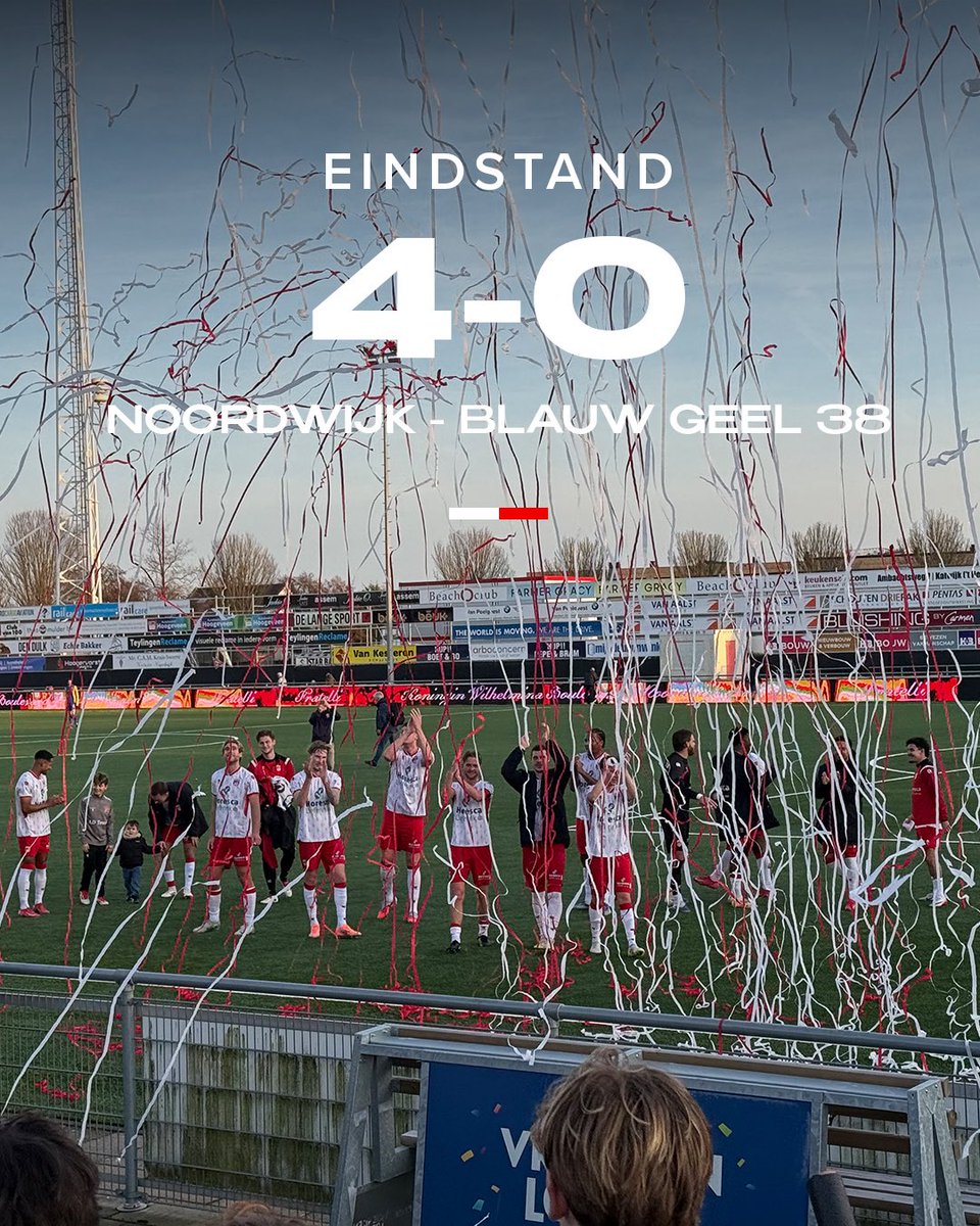 Fit uit de winterslaap. Klasse gasten! 🔴⚪️

#NOObla (4-0)