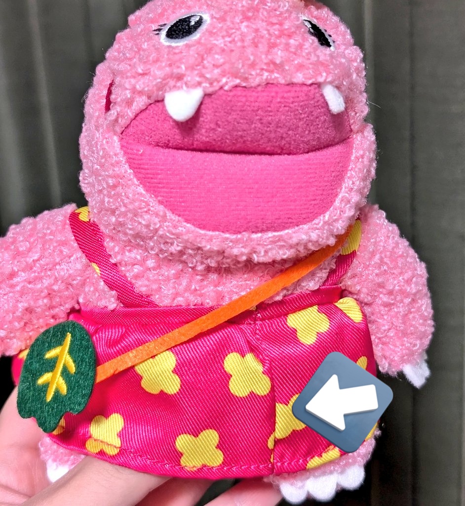 chan__42's tweet photo. 今日がんこちゃん届いてめちゃくちゃ可愛いんだけど、ワンピースの繋ぎ目が前面に来てしまっているのだけが気になる！
(週明けにダメ元で事務局さんへ問い合わせてみよう…。) https://t.co/VUipl2Tez1