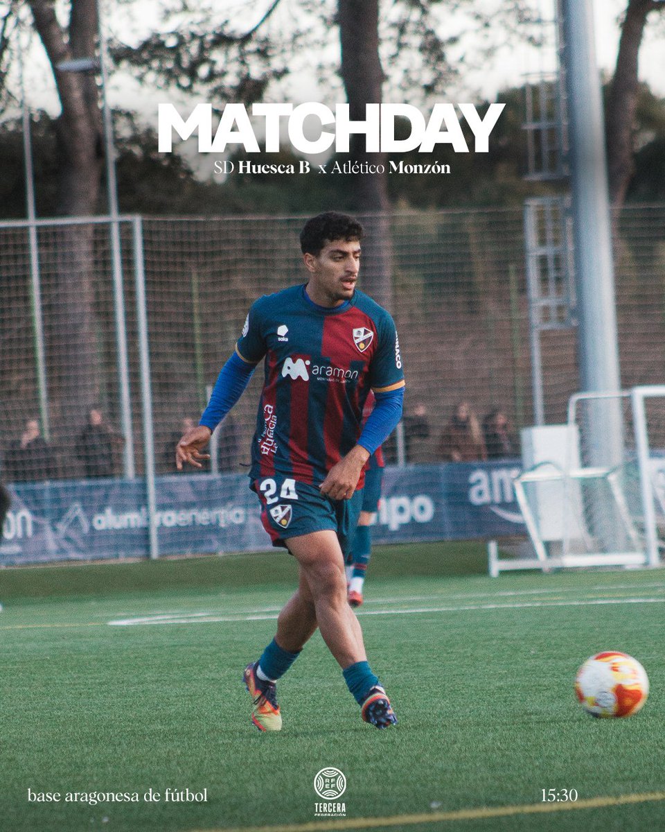 CanteraSDHuesca's tweet photo. 📍 #MatchDay

🆚 @AtcoMonzon 
 
🏆 #TerceraRFEF
🔸 Jornada 18
⏰ 15:30h.
🏟️ Base Aragonesa de Fútbol

#HuescaBMonzón 🔵🔴 https://t.co/3B4zR8oIMU