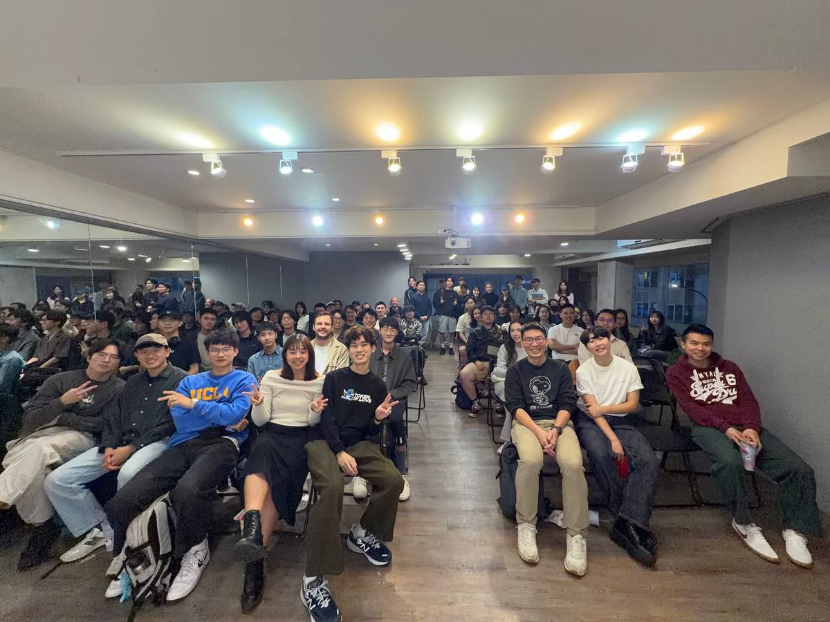 good times at the <a href="/xuedao_tw/">XueDAO🔬</a> event - thanks for organizing and having me <a href="/joy_890913/">Jennifer Hsu</a> !