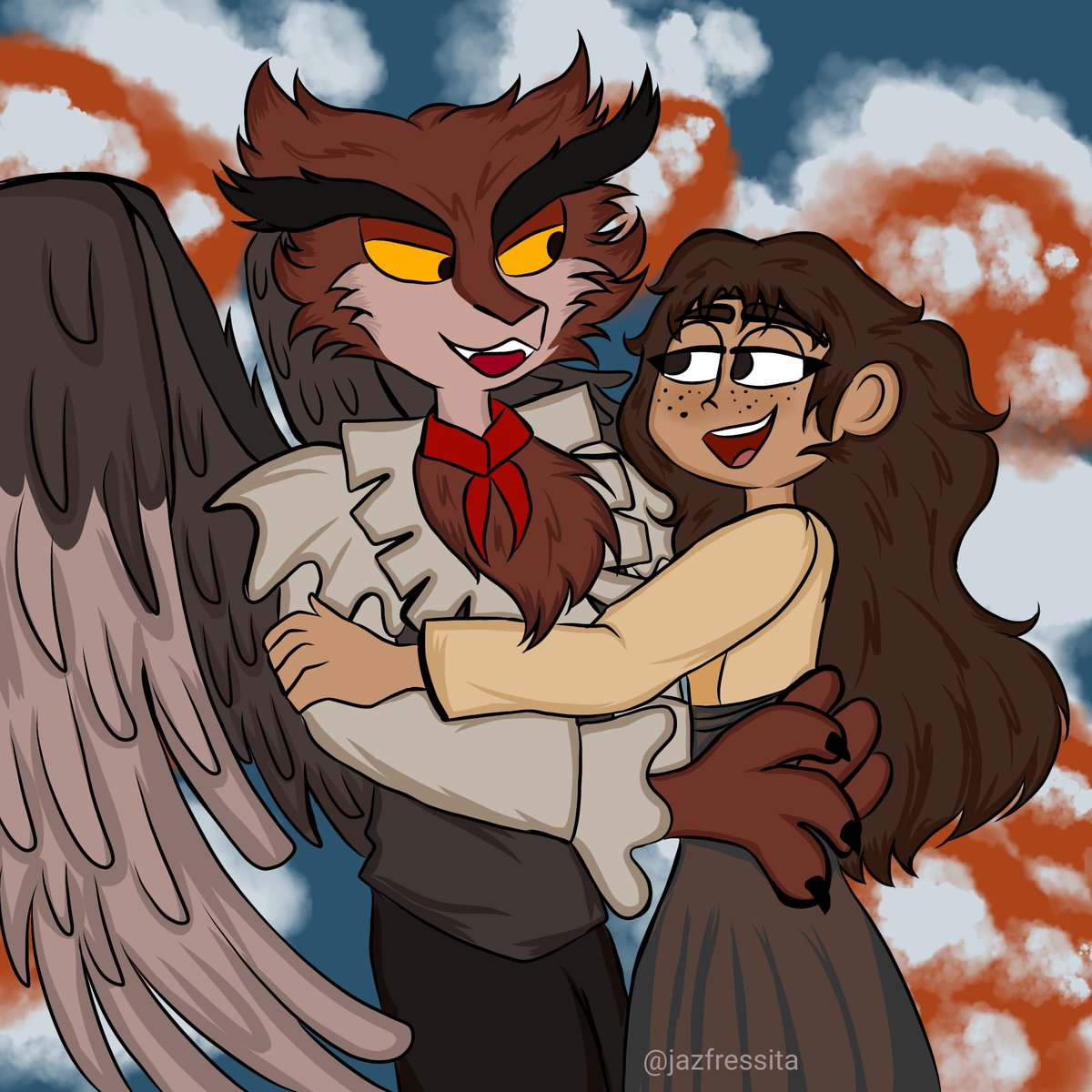 Frankeval💖🦉🪶
.
.
.
#frankelda #frankeval #herneval #frankeldamovie #fanart #myart #digitalart #illustration