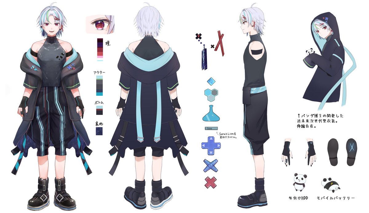 スラリオン🐼🧬Vtuber tweet media