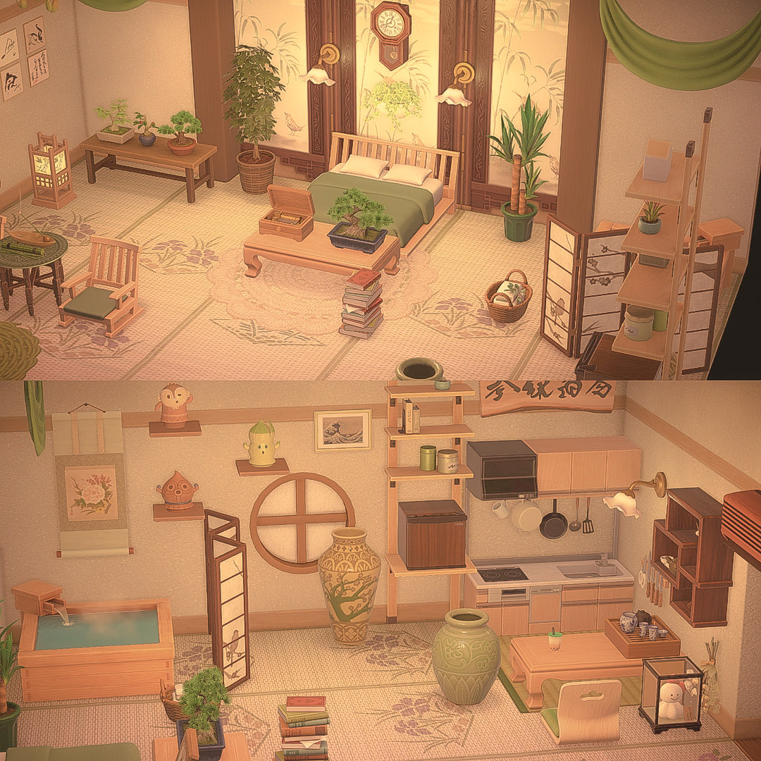 A Japanese themed room ୭ ˚. ᵎᵎ ⾕