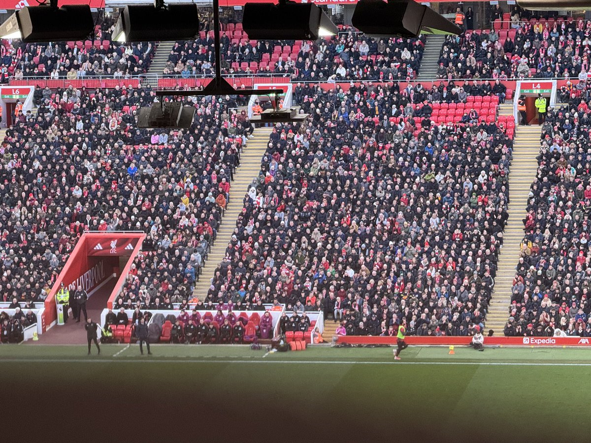 Hiya <a href="/LFC/">Liverpool FC</a> can I have this block of empty seats to give to a kids football team?