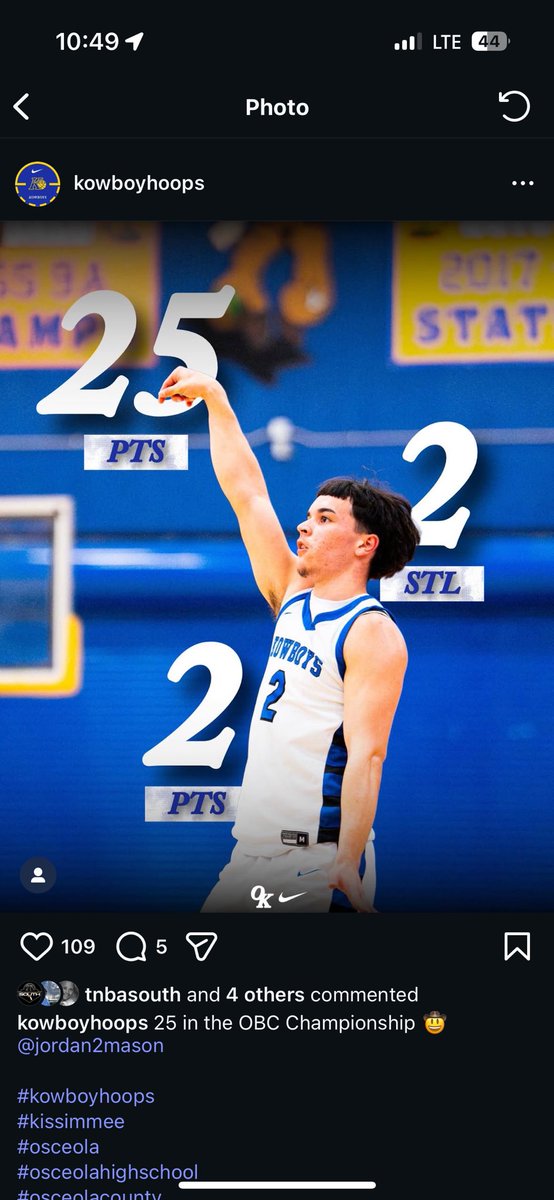 jordan2mason's tweet photo. OBC CHAMPS ! Gonna keep stacking ! Ain’t close to done yet 💯 @TNBASOUTH @kowboy_hoops @2HandsBball @PrepHoops @prephoopsfl https://t.co/G03HjX2vi7