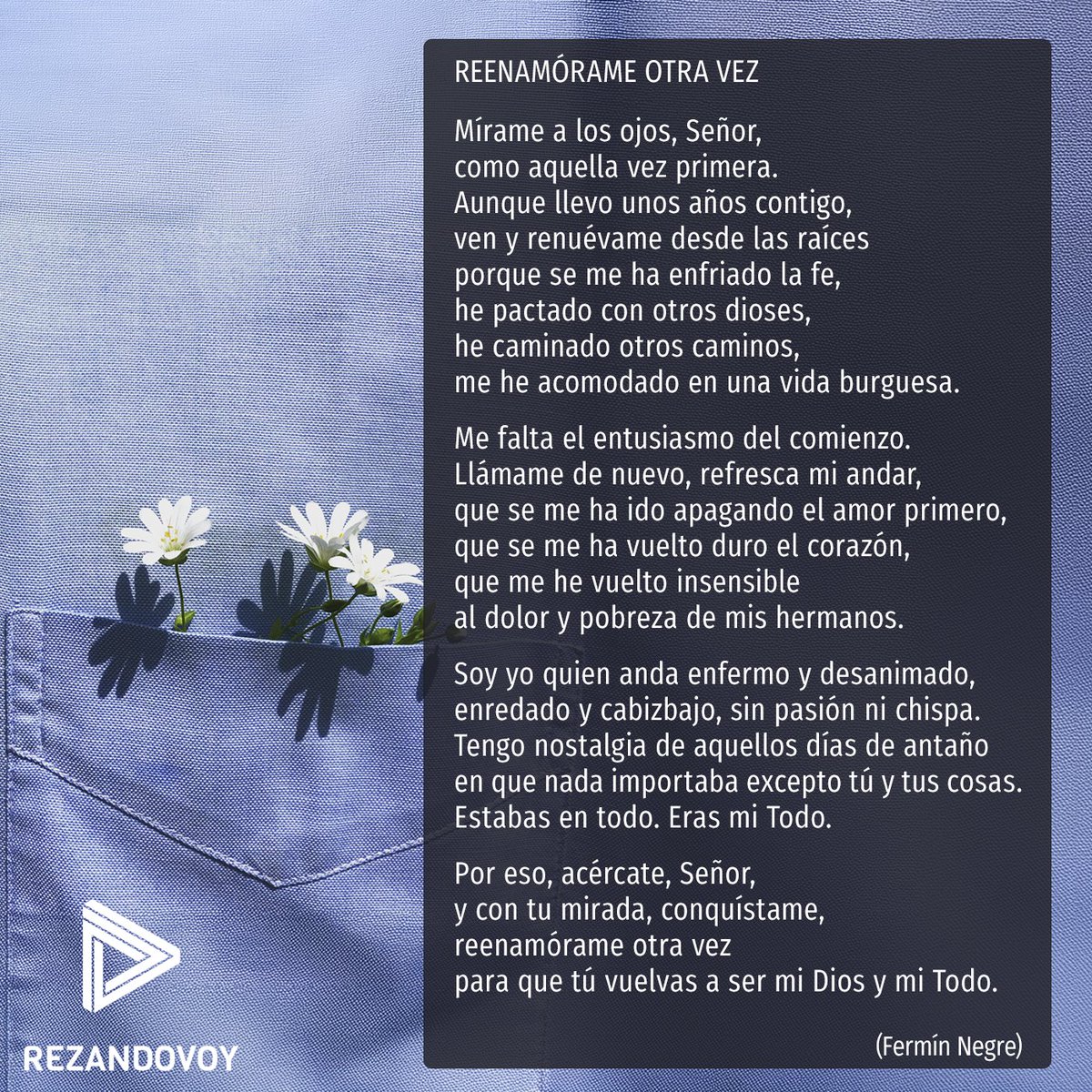 rezandovoy's tweet photo. ¿Notas a veces que se te ha enfriado la fe? https://t.co/QkQLYqLWIi