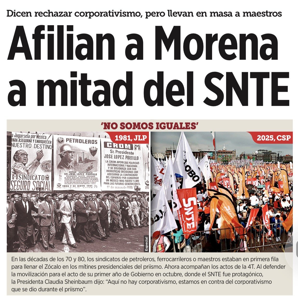 GuacamayanLeaks's tweet image. Como en los mejores tiempos del PRI, @PartidoMorenaMx revive las peores prácticas de la vieja política.