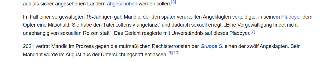 AfDverbot_2024's tweet photo. Interessant ist auch, von wem sich #Halemba als Anwalt vertreten lässt
https://t.co/iy2u8jZI2F
#AfD #Mandic #gesichertrechtsextrem https://t.co/LqkW5vd8b6