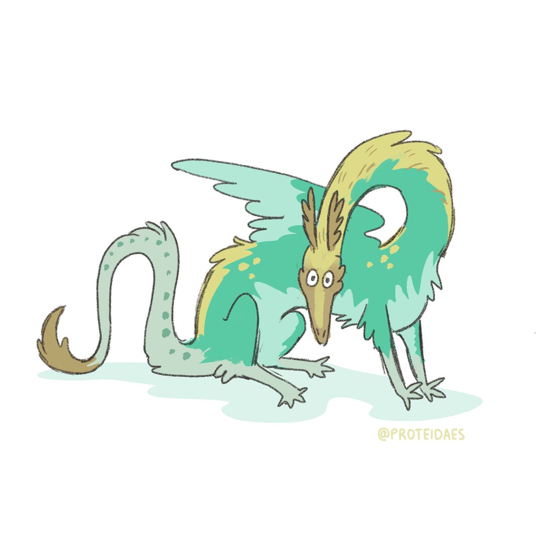 I almost forgot the MOST silly dragon 🐉 (he has zero braincells)