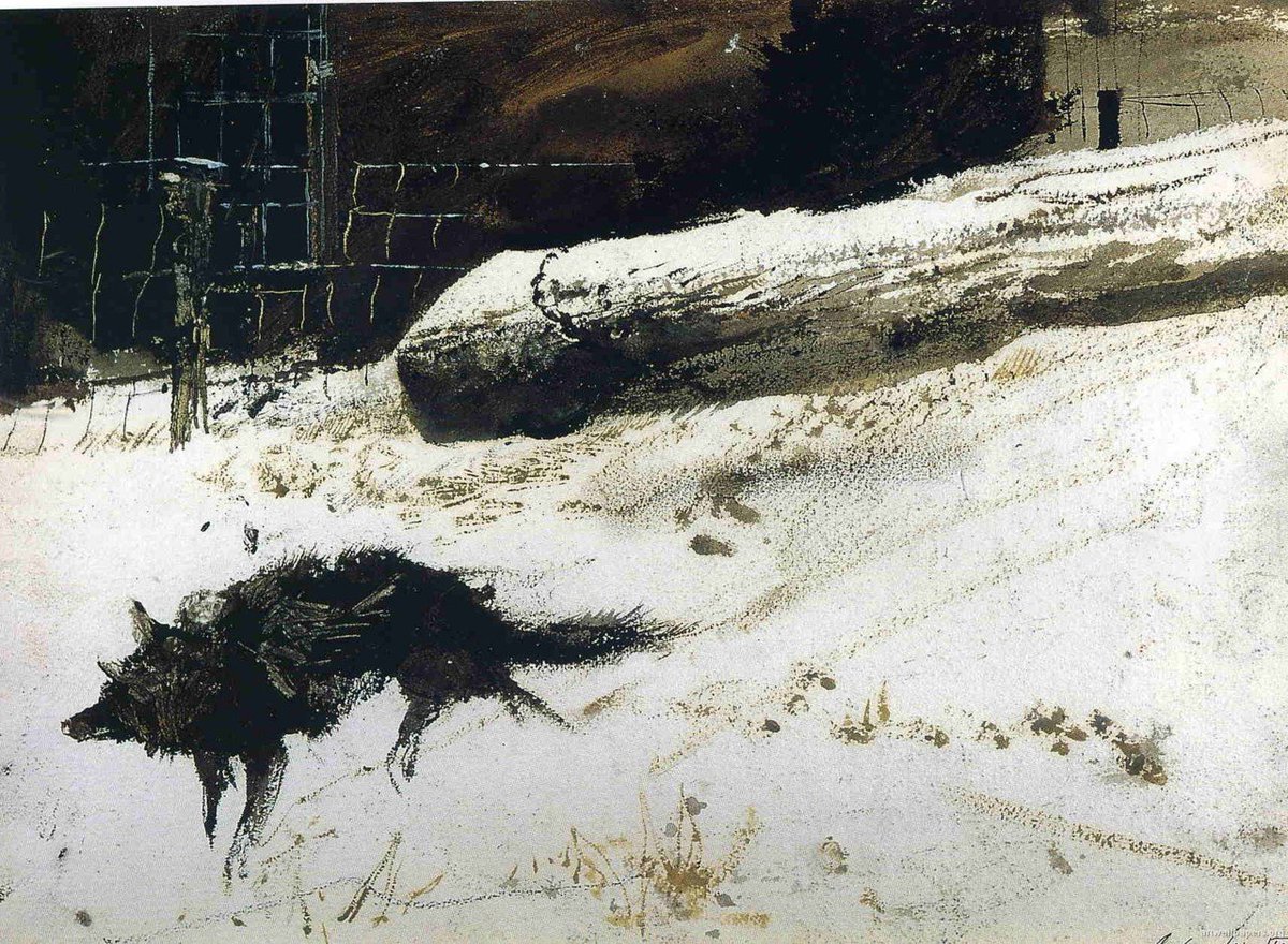 0zmnds's tweet image. Andrew Wyeth