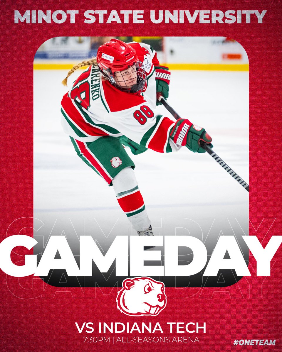 🚨IT’S GAME DAY!!🚨

🆚: Indiana Tech University
📍: All Seasons Arena
🗓️: Saturday, Jan. 17th
⏰: 7:30PM CST

Live Stream: nsicnetwork.com/?B=2474735

Live Stats: achahockey.org/stats/game-cen…

#OneTeam