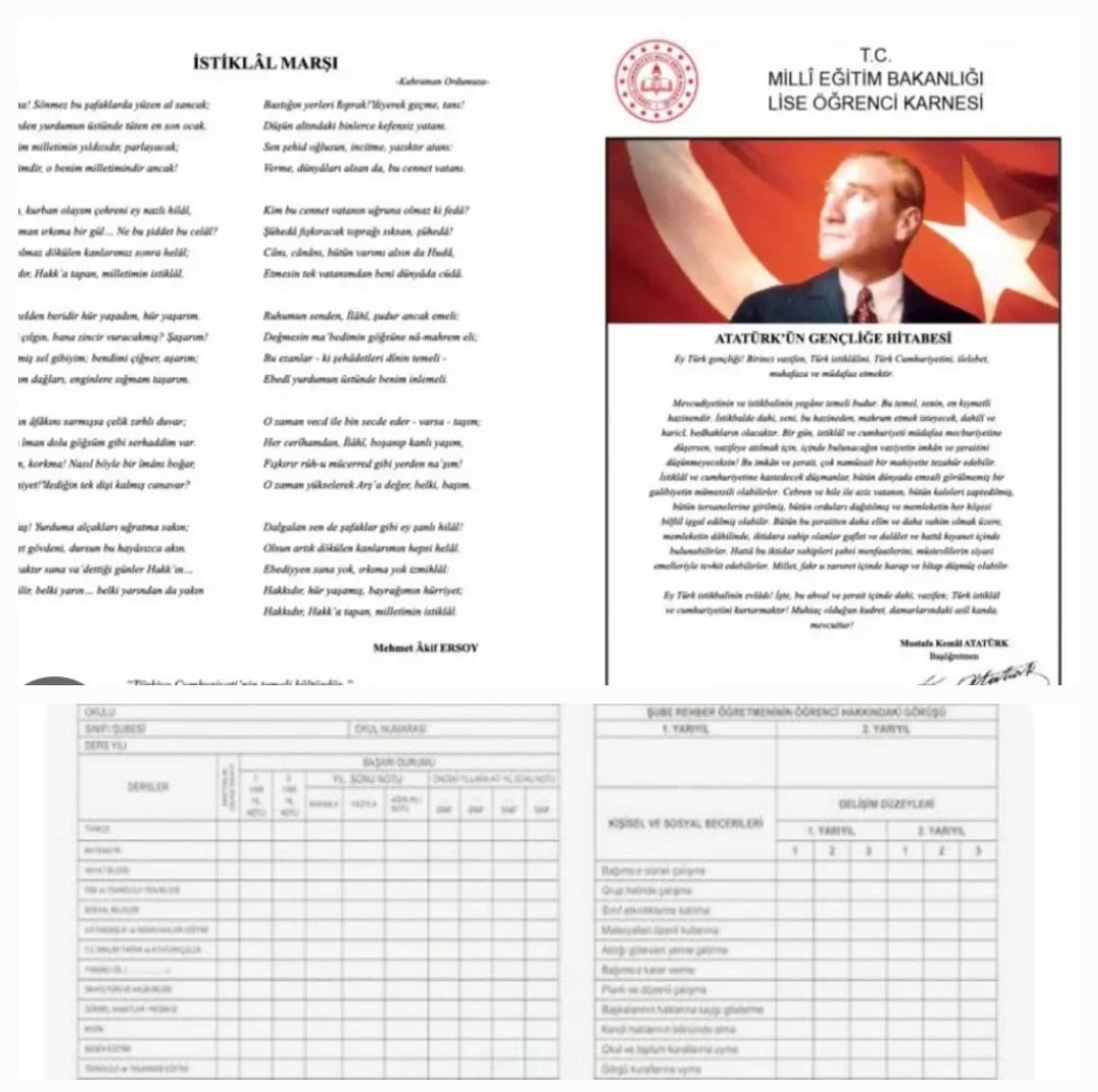 <a href="/haskologlu/">ibrahim Haskoloğlu</a> Bu kadar itaatkar kitleye, kitle kitleyebildiğin kadar.
Gelişim raporları belli sınıflar için karneden ayrı olarak hazırlanıp basılıyor.
Bu kadar cehalet sizin için bile fazla!