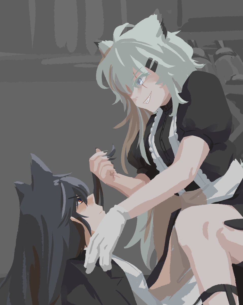 L4M_3139's tweet photo. maid and butler https://t.co/wMlxRDWjYO