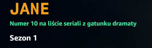 yay #myladyjane is now top10 prime drama in Poland!