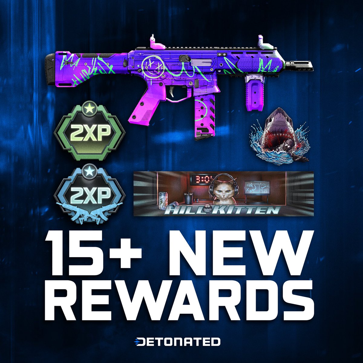 #BlackOps7: Unlock 15+ FREE REWARDS starting January 29th!

💥 Earn the ‘Neon Grudge’ Blueprint, 8 Hours of 2XP, ANIMATED Calling Card, Emblem, &amp; MORE — by watching CDL Major 1 on Twitch!