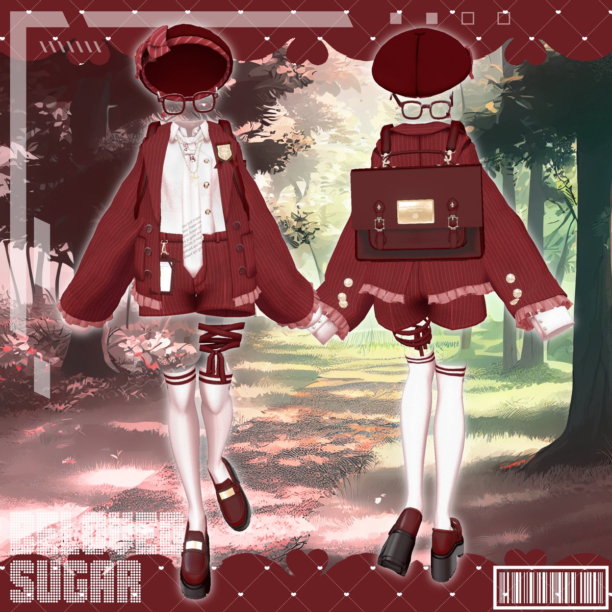 🎁BelovedSugarリポストキャンペーン開催中❣️🎁

『【13アバター対応】Ruby Tale - ﾙﾋﾞｰ･ﾃｲﾙ -』のフルパックを3名にプレゼント💝

🔗belovedsugar.booth.pm/items/7887343

応募方法
・このアカウントをフォロー
・固定ポストをリポスト
締切:1/25(日)23:59 まで

販売記念セール開催中"最大20%OFF"🤍💍✨