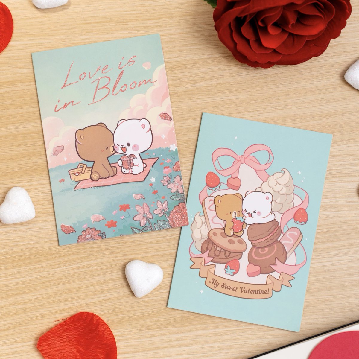 Get ready to send some love with My Sweet Valentine &amp; Love is in Bloom Valentine’s Day Cards. Launching on Monday, January 19 at 9AM PST! 💕