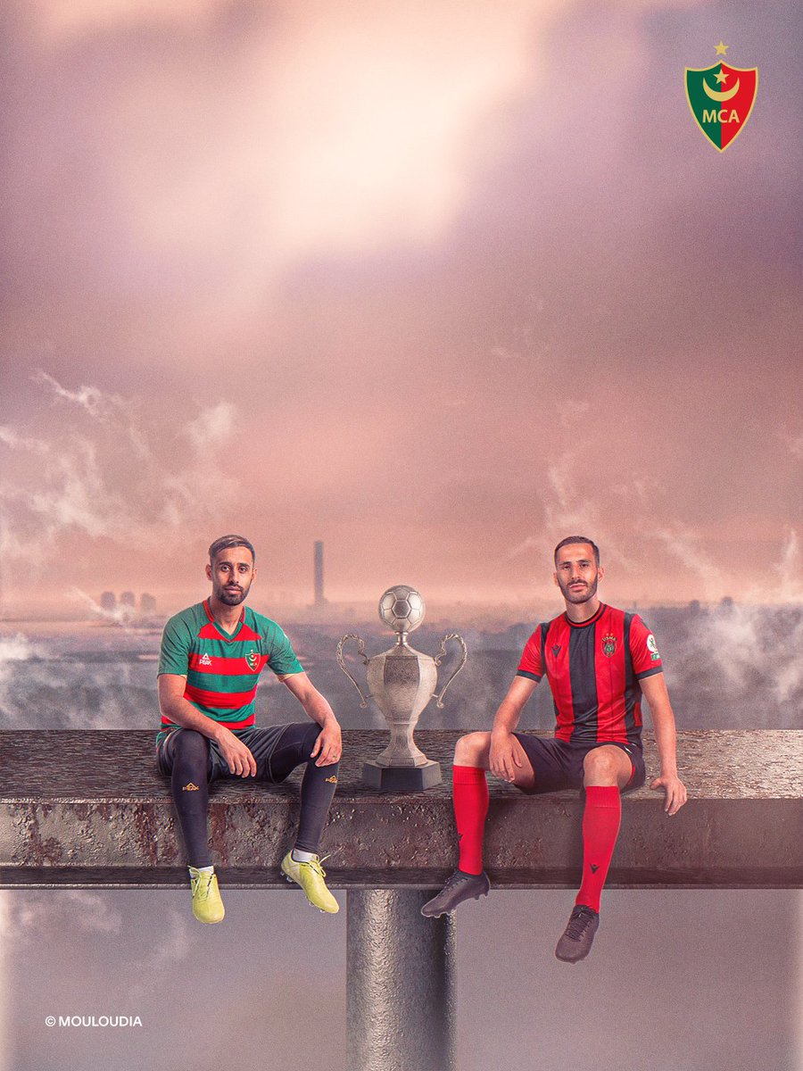 Constitution_94's tweet image. The son of the soil is about to lead MC Alger against USM Alger in a Algiers derby match

The match starts now

🔴🟢
#SuperCup
#MCAlger
#WeAreMCA