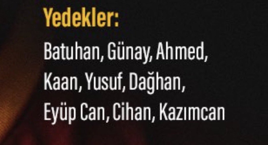 Teşekkürler futbol aklımız Okan Buruk ve teşekkürler kankası Abdullah Kavukcu…