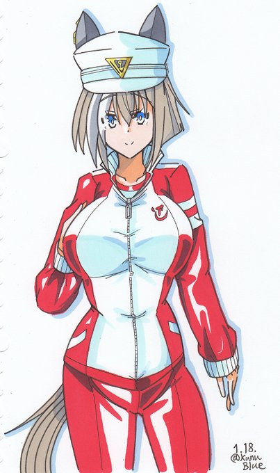 シュヴァルグランを一周回って描きやすい目で描きました。 