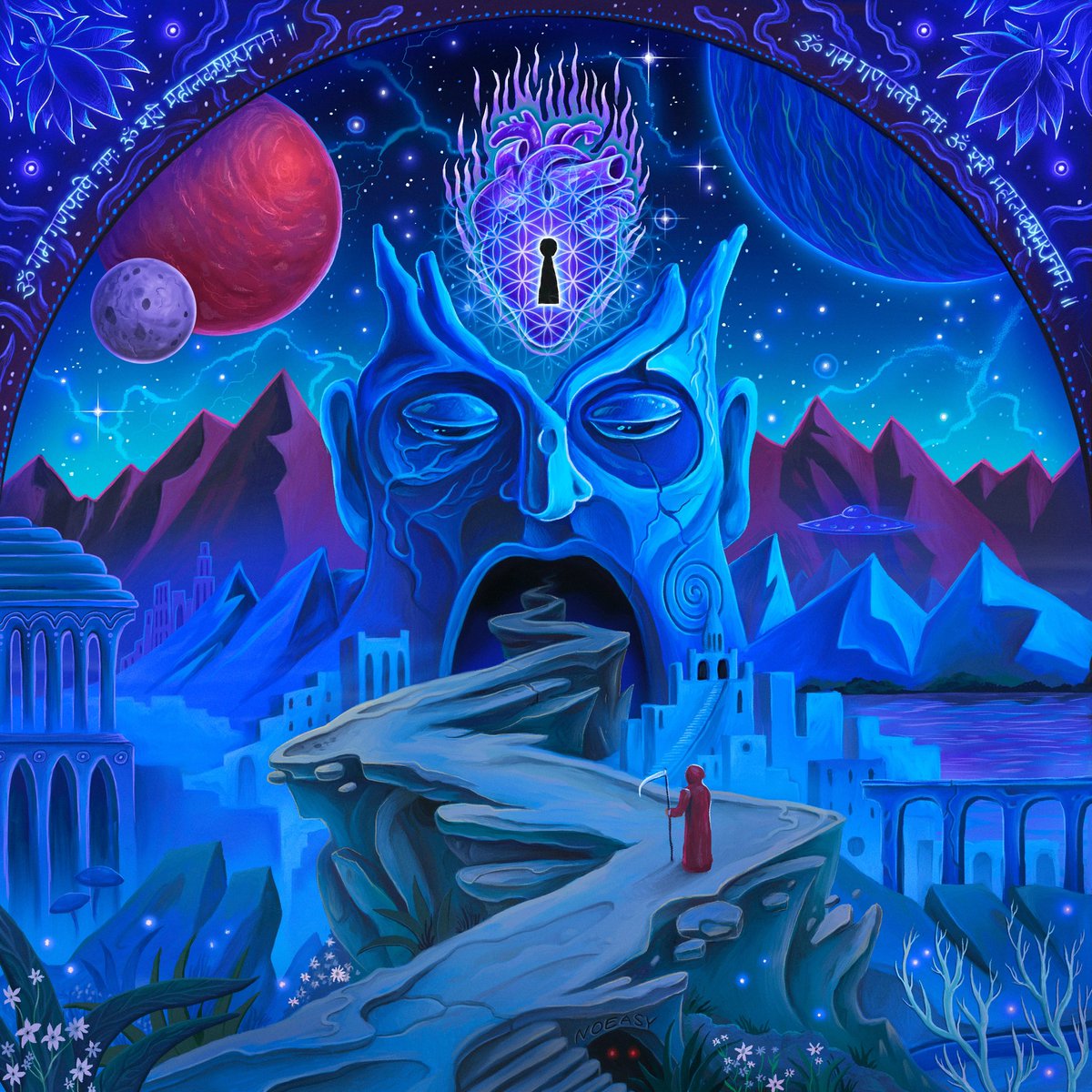 noeasyvision's tweet image. Hi, I’m NOEASY and I create surreal and mystical art. Nice to meet you 🌞