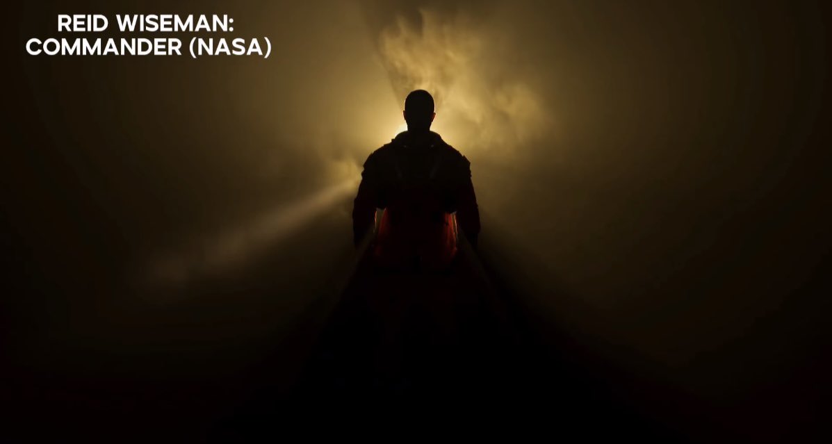 latestinspace's tweet image. How NASA unveiled the Artemis II crew 🔥