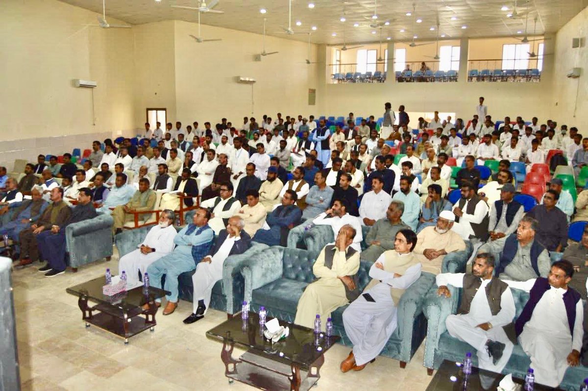 ZahoorBuledi's tweet photo. Honoured as Chief Guest at the Alumni Get-together organized at Atta Shad Degree College, Turbat. Appreciations to DMO Prof. Barkat Ismail, Principal Prof. Zaheer Ahmed & their entire team for this commendable initiative of reconnecting alumni for the betterment of college and the promotion of education in the region. Established in 1969, Atta Shad Degree College indeed remains a historic institution shaping generations and has been the cornerstone of human capital development for District Kech, Makran, and the entire province.