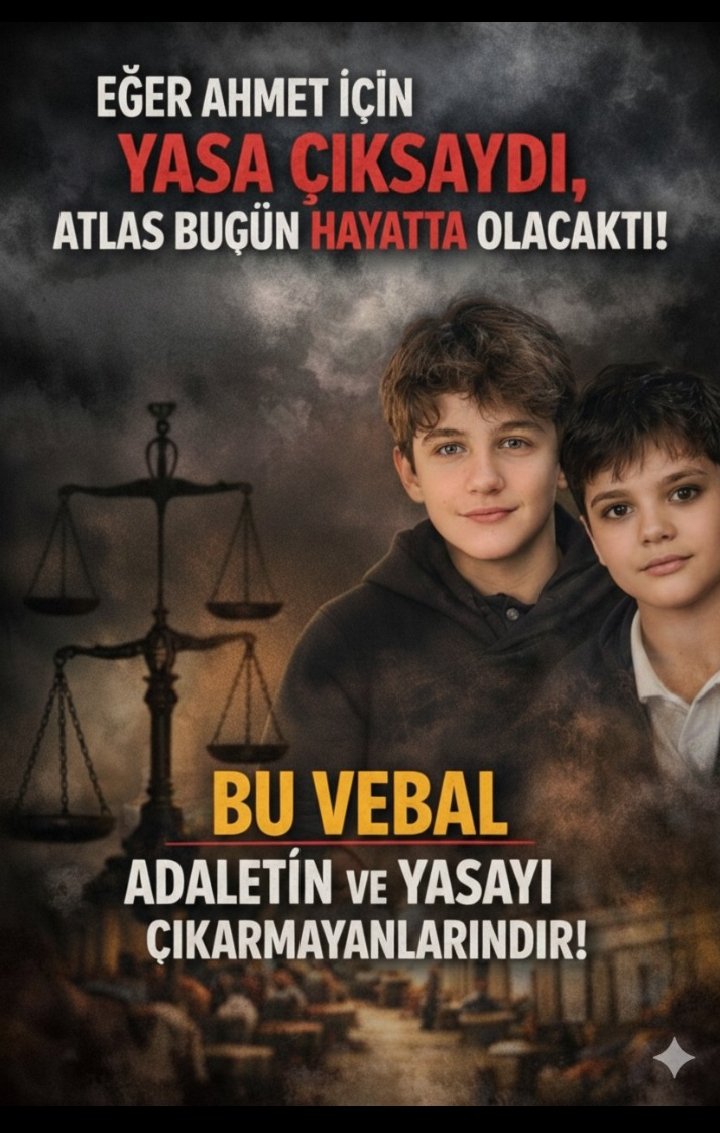 #AtlasÇağlayanİçinAdalet Daha ne kadar çocuğun öldürülmesi bekleniyor?
