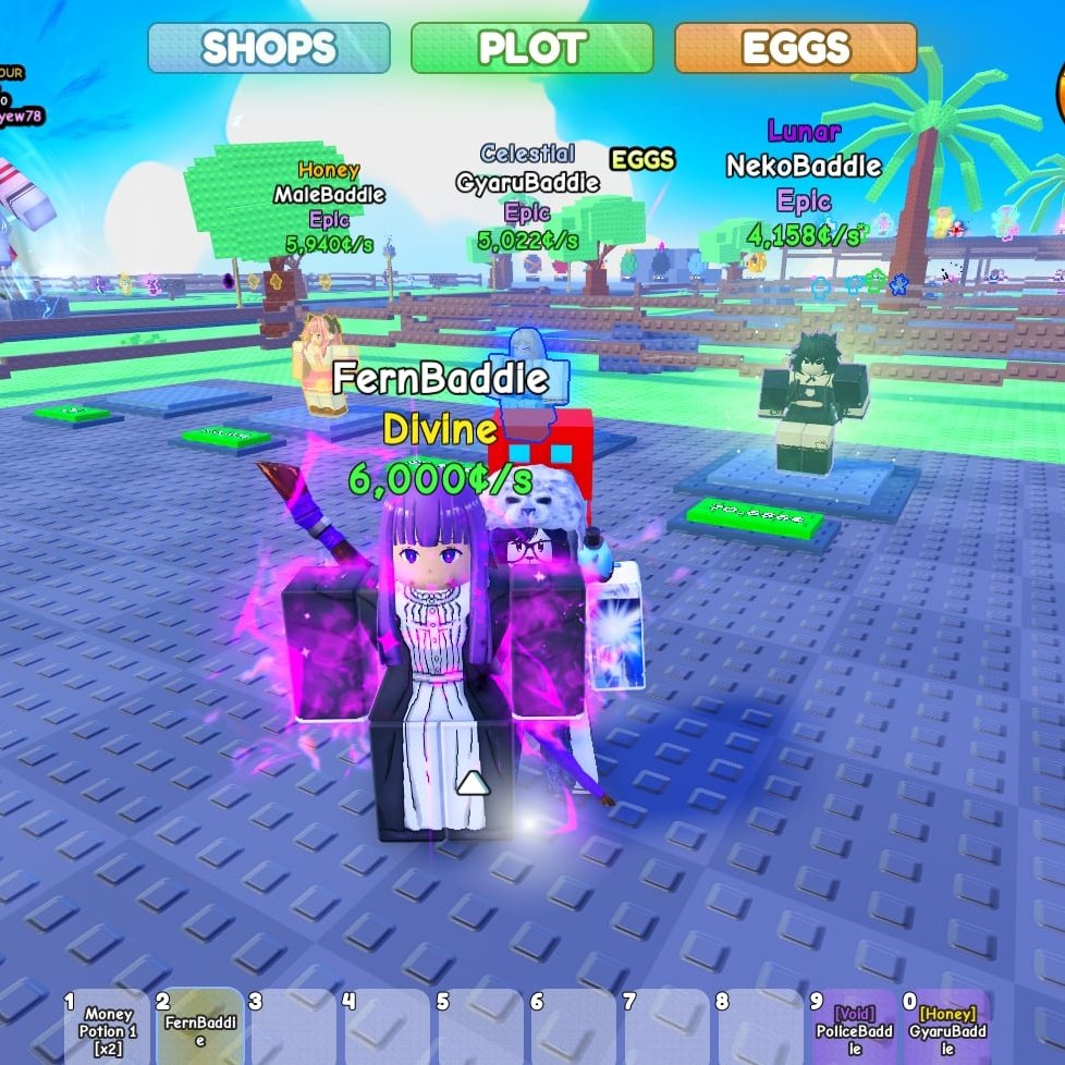 nerdkento's tweet image. i played ‘roll a baddie’ as a joke n genuinely became addicted bro look at my fern baddie rn