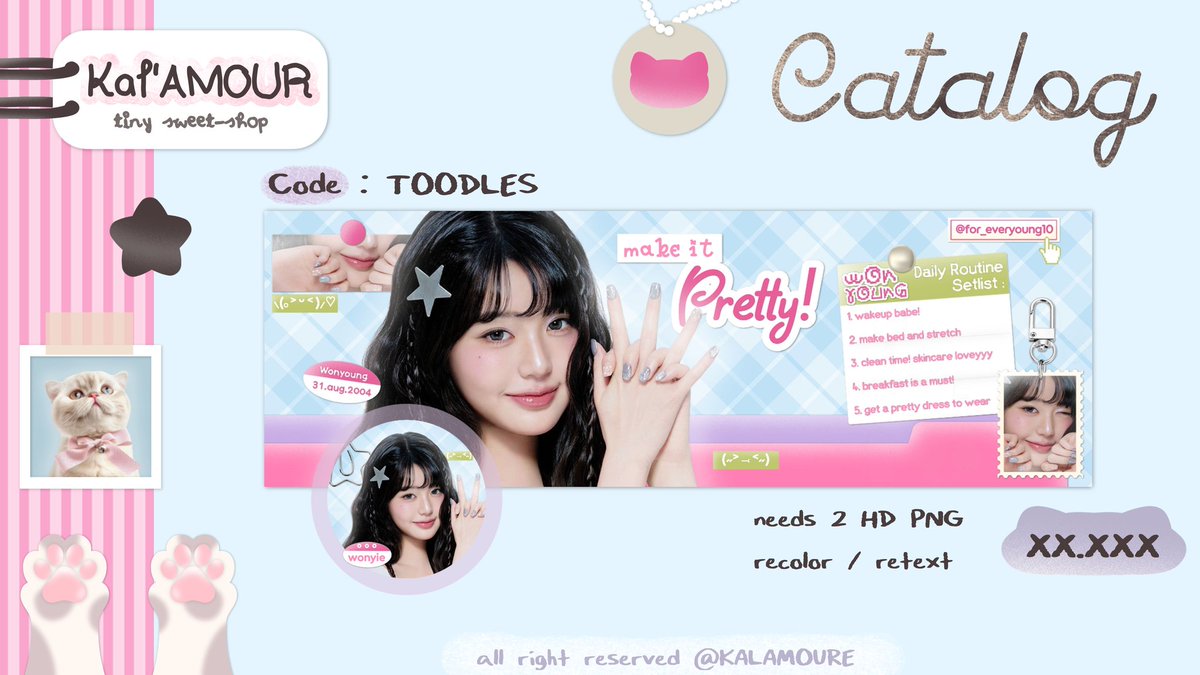 sugarpawv's tweet image. help repost please? thankuu💗

——··hAyi! kala open titip utk 2 katalog layout ini dg special price only 10.000/each!😍☝🏻
info detail cek dibawah!😉

optip akan kala tutup jika dirasa sudah cukup iaa
#zonaba #zonauang️