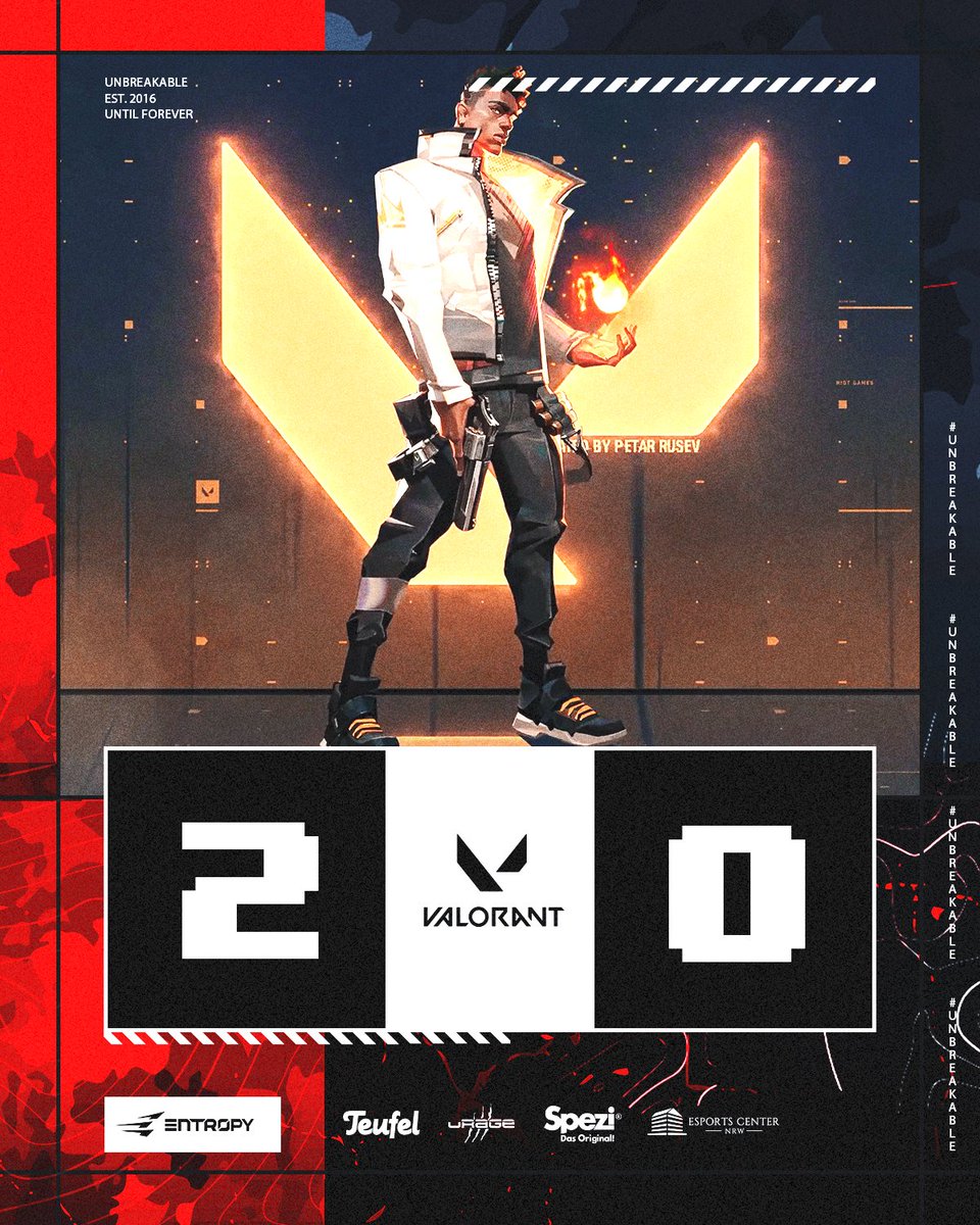 Wow, was eine Leistung 🤯

Heute hat man gespürt, wie sauer man nach der Niederlage gestern war. Wir gewinnen 2:0 🔥

GGs an die Coolen von <a href="/ExceptionalGM/">Exceptional Gaming</a>!
Sie sollten sich fragen, woran hat es heute gelegen? 😏

1. 13-6
2. 13-9

<a href="/JackalVLR/">Jackal/lakcaJ</a>
<a href="/Spexleon/">Spexleon</a>
<a href="/RimuuVal/">Rimuu</a>
<a href="/geneticzz_/">GENETICZZ</a>