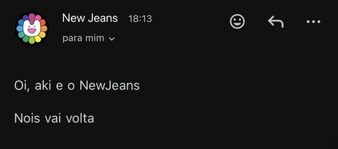 newjeansacervo's tweet image. “ai mas o newjeans morreu”
elas no nosso email: