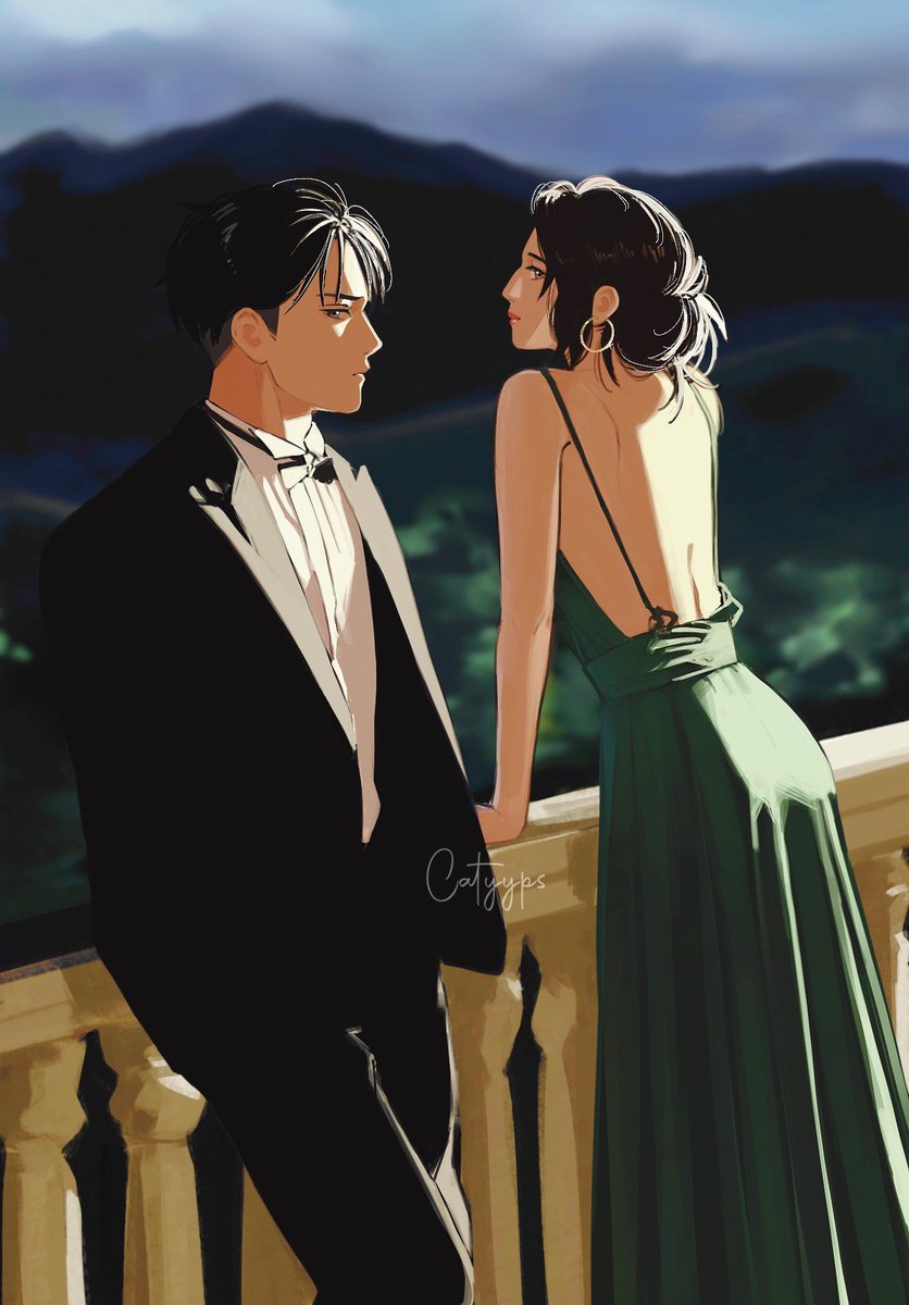 catyyps's tweet image. Midnight conversations
#リヴァハン #levihan