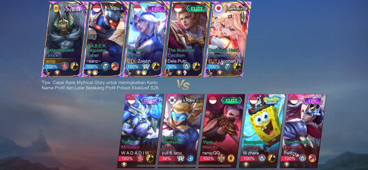 Aopaaa's tweet image. Game rusak anjgg glory di matchmakingin sama legend !!! @MobileLegendsOL @mlbbfess