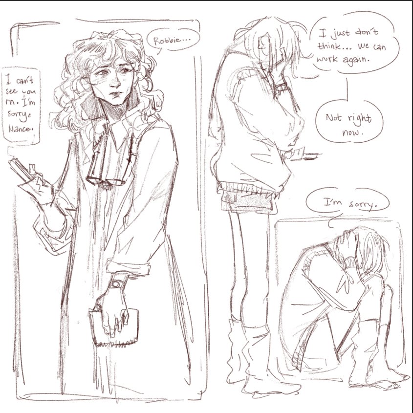 #ronance but if they were "right person, wrong time" angst