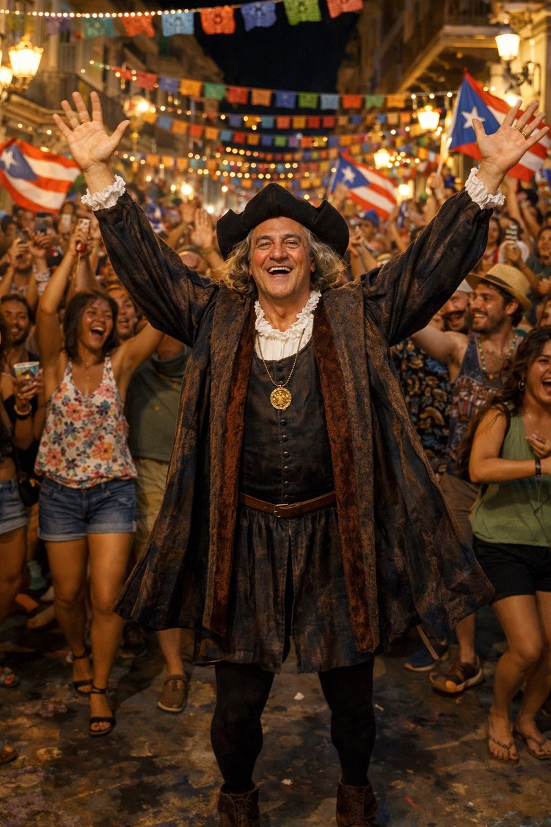 Como los Penepés creen que llego Colon..