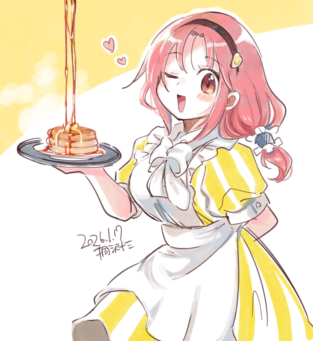 パンケーキカタメアブラマシシロップマシマシマリル 