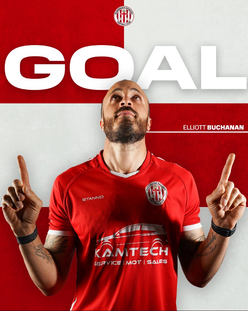 RRFC_1971's tweet image. GOOOOAALLL!!
Buchanan equalises for Risborough from the spot! 💪💪
[1-1] #HARRIS